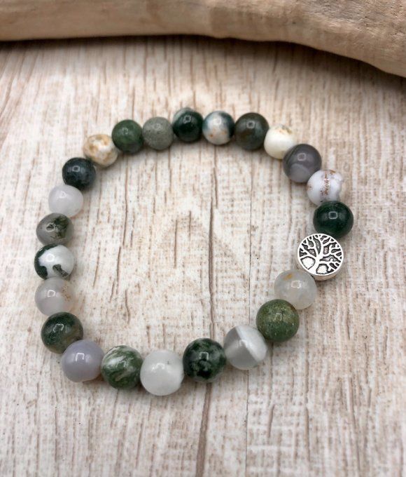 Bracelet AGATE ARBRE